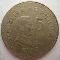 Филиппины 5 песо 1997 г. (g)