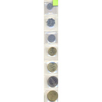 Мальдивы комплект монет (7 шт.) 1984-2012 гг.