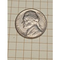 США 5 центов 1971  D . года .