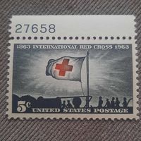 США 1963. 100 лет организации Красного креста