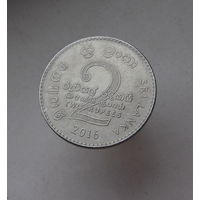 2 рупии 2016 Шри Ланка