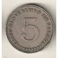 Панама 5 сентесимо 1962