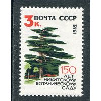 СССР 1962. Никитинский ботанический сад. Ливанский кедр