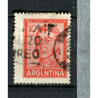 Аргентина - 1965/1966 - Генерал Хосе де Сан-Мартин 10Р - [Mi.868] - 1 марка. Гашеная.  (Лот 31BZ)