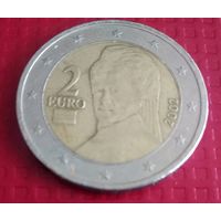 Австрия 2 евро 2002 г.#20212