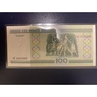 100 рублей 2000 вЭ UNC