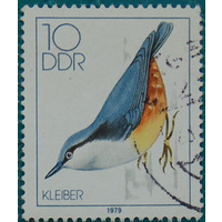 ГДР 1979. Птицы Фауна (АНД