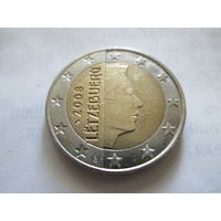 2 евро, Люксембург 2008 г.