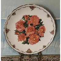 Тарелка коллекционная  Розы Англия Royal Albert