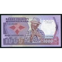 Мадагаскар 1000 ариари 1983-87 гг. P68a. UNC