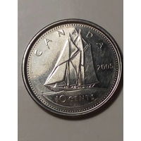 10 цент Канада 2005