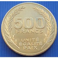 Джибути. 500 франков 2010 года  КМ#27