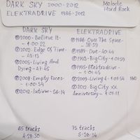 CD MP3 дискография DARK SKY, ELECTRADRIVE на 2 CD