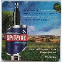 Бирдекель (подставка под пиво) Spitfire. Великобритания