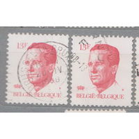 Известные люди Король Бодуэн Бельгия 1986 год  лот 9 цена за одну