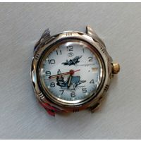 Часы наручные мужские "Командирские" СВ, 15 камней, водонепроницаемые, СССР