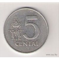 Литва, 5 centai, 1991