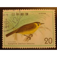 Япония 1975 птица