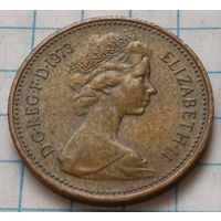 Великобритания 1 новый пенни, 1973     ( 2-4-7 )