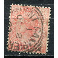 Южная Австралия (штат) - 1899/1905 - Королева Виктория 1P - [Mi.80A] - 1 марка. Гашеная.  (Лот 78Eu)-T5P6