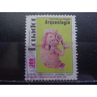 Эквадор, 1991. Археологические находки,фигурка, концевая