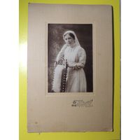 Фото кабинет-портрет "Матушка", Одесса, до 1917 г., 14*10 см без паспарту