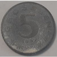 Австрия 5 грошей, 1957 (4-10-29)