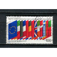 ФРГ - 1989 - Европейский парламент - [Mi. 1416] - полная серия - 1 марка. Гашеная.  (LOT Dd39)