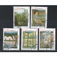 Живопись  Куба 1979 год 5 марок