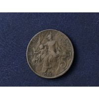Франция 5 сантимов 1906