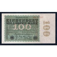 Германия, 100 миллионов марок 1923 год. аUNC