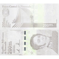 Венесуэла 200000 Боливар 2020 UNС П1-245