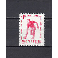 Спорт. Гандбол. Венгрия. 1964. 1 марка (полная серия). Michel N 2041 (0,3 е)