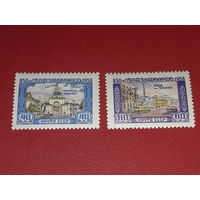 СССР 1958 год. 850 лет города Владимира. Полная серия 2 чистые марки