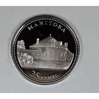 Канада 25 центов 1992 125 лет Конфедерации Канада - Манитоба