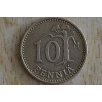 Финляндия 10 пенни 1964