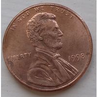 1 цент 1998 США. Возможен обмен