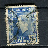 Южная Африка - 1937 - Коронация короля Георга VI 3Р - [Mi.116] - 1 марка. Гашеная.  (Лот 100FA)-T25P9