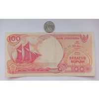 Werty71 Индонезия 100 рупий 1992  1999  банкнота