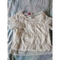 Новая блузка для девочки, H&M, размер 140/68, 9-10 лет
