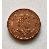 Канада 1 цент, 2008
