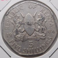 Кения 5 шилингов 1994 г