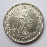 ЮАР 10 центов 1964  .36-13