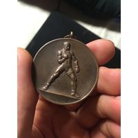 Медаль боксера 1924г., гравировка!