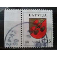 Латвия 2010 Герб города Михель-1,0 евро гаш
