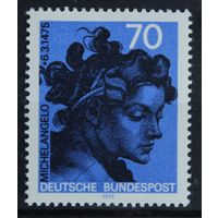 500 лет со дня рождения художника Микеланджело Буонарроти, Германия, 1975 год, 1 марка
