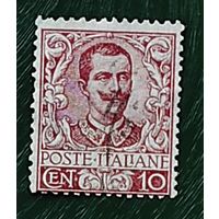 Италия, 1м гаш, стандарт, король Виктор Эммануэль III, 1901г