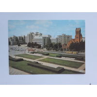 Открытка  Минск 1989 10х15 см
