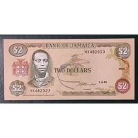 2 доллара 1993 года - Ямайка - UNC