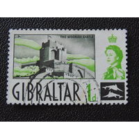 Гибралтар 1960 г. Королева Елизавета II.